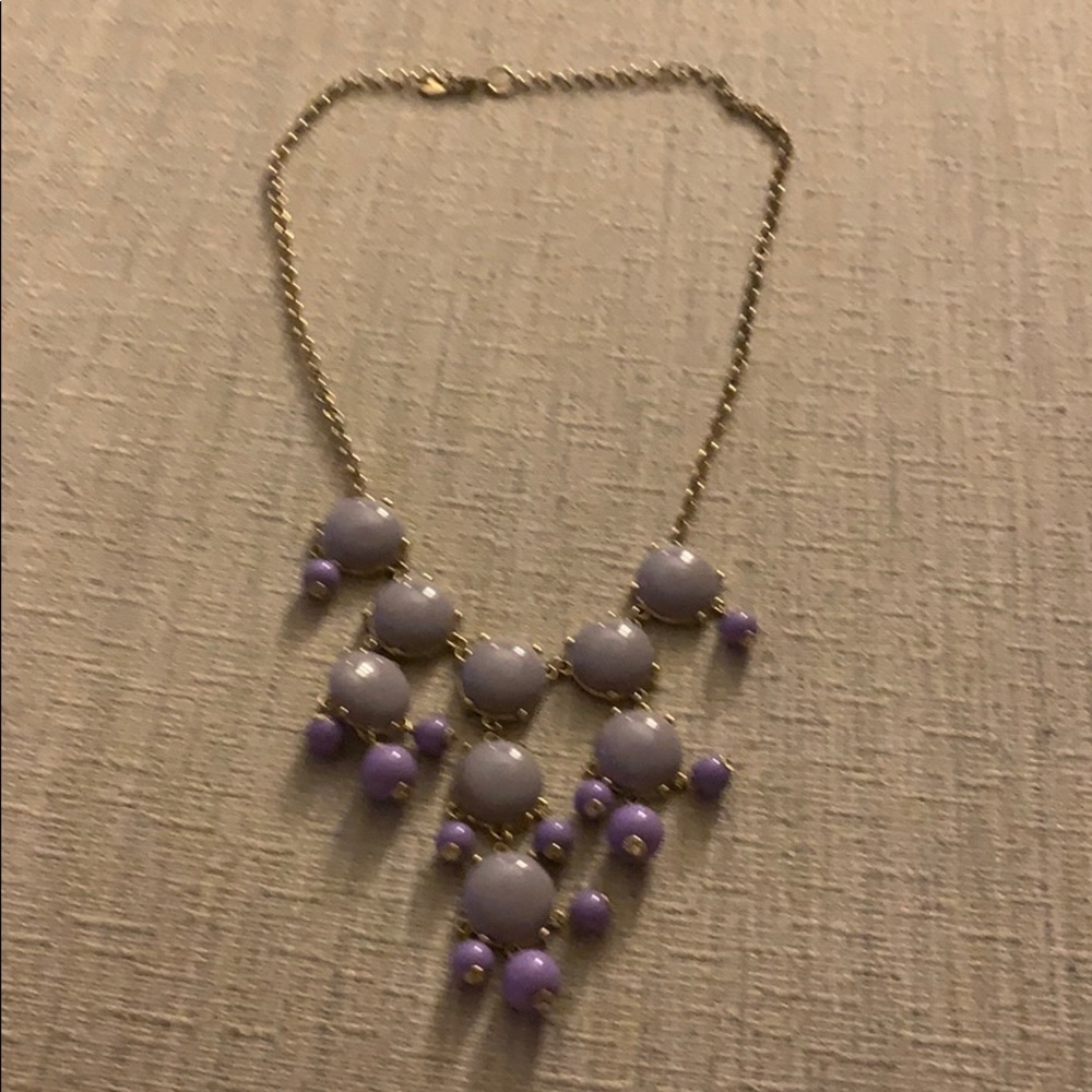 Purple Bubble Necklace